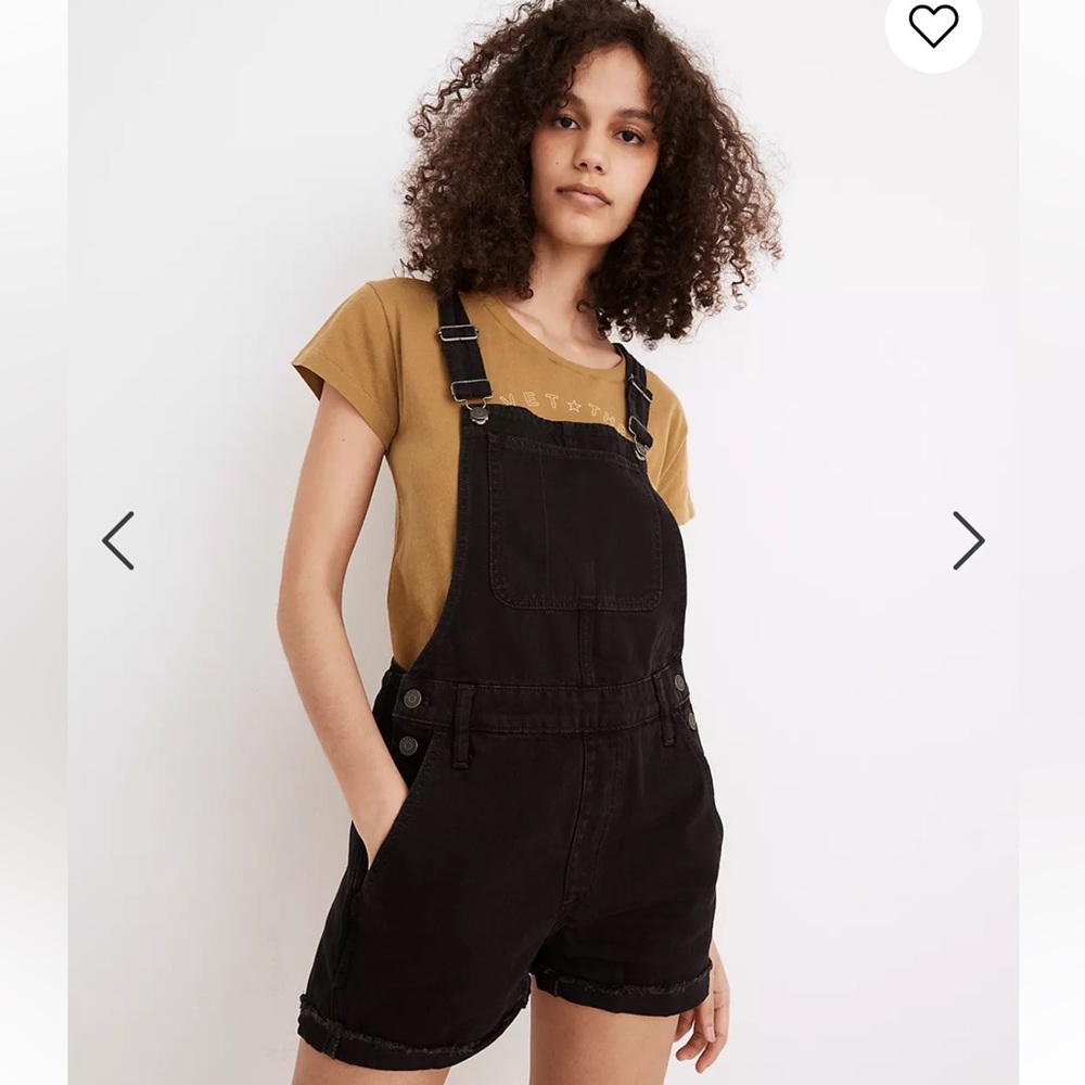 Madewell Adirondack Short Overalls